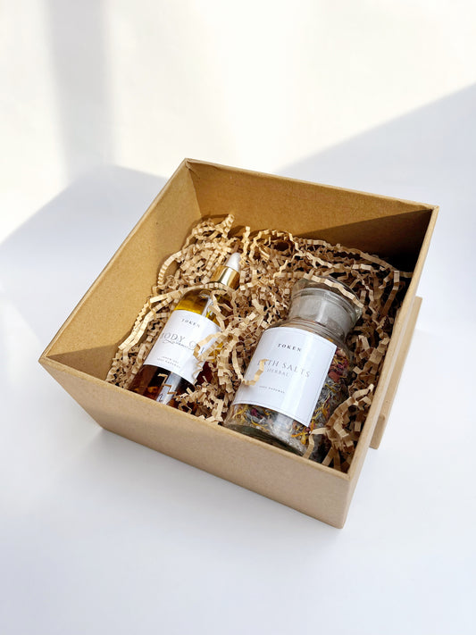Serenity Soak - Bath Salt and Body Oil Gift Box